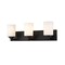 Z-Lite Soledad 3 Light Vanity, Matte Black & White 485-3V-MB - alternate 1